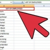 Classificar colunas em ordem alfabética no microsoft excel