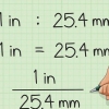 Converter milímetros para polegadas