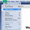 Coloque mp3s no itunes