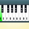Aprenda notas em um piano ou teclado