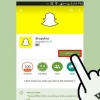 Usando o snapchat