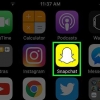 Salve snapchats no seu telefone