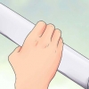 Trapaça em um teste usando material escolar