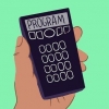 Trapaça durante um teste de matemática