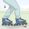 Pare em patins em linha