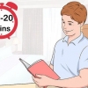Estudando para uma prova de matemática