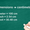 Converter volume para litro