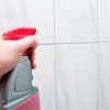 Remova os resíduos de sabão dos azulejos