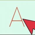 Desenhe letras de bloco 3d com sombra