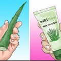 Usando aloe vera para acne