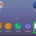 Ocultar aplicativos em um samsung galaxy