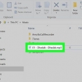 Enviar arquivos de áudio por e-mail