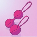Treinar os músculos do assoalho pélvico com bolas vaginais