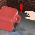 Limpando a gasolina