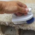 Pintando blocos de concreto