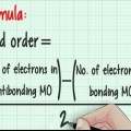 Calculando a ordem de ligação em química