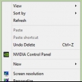 Gerenciando ícones da área de trabalho no windows