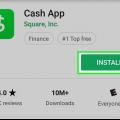 Usando o aplicativo cash no android