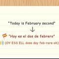 Diga a data em espanhol