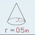 Calculando o volume de um cone
