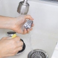 Limpando a cozinha