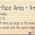 Determinando a área de uma esfera
