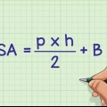 Determinando a área de uma pirâmide