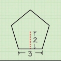 Calcular a área de um pentágono