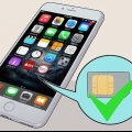 Removendo o cartão sim de um iphone