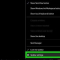 Ocultar a barra de tarefas no windows