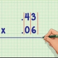 Multiplicando frações decimais