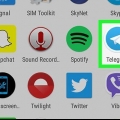 Digitando texto em negrito no telegram no android