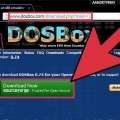 Usando o dosbox