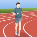 Correndo uma corrida de 16oom