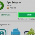 Obtenha um arquivo apk em um dispositivo android