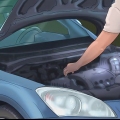 Iniciar um carro com cabos de ligação em ponte