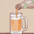 Comi uma cerveja
