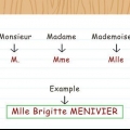 Dirigindo uma carta à frança
