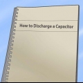 Descarregando um capacitor