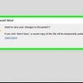 Fechar uma caixa de diálogo no microsoft word