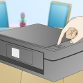 Digitalize um documento sem fio para o seu pc com um hp deskjet 5525
