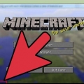 Usando uma versão anterior do minecraft