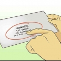 Endereço de um envelope pelo endereço de outra pessoa