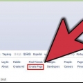 Crie uma página de negócios no facebook