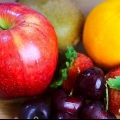Fazendo uma salada de frutas