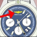 Reconhecendo uma réplica de relógio breitling