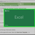 Criar uma lista de inventário no excel