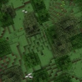 Construindo um castelo no minecraft