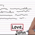 Terminando uma carta de amor