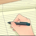 Comece uma carta de amor